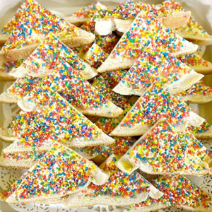 Fairy bread at Flipz Academy Gold Coast birthday party