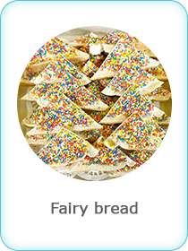 Fairy bread at Flipz Academy Gold Coast birthday party