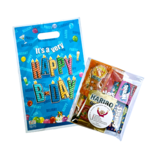 Birthday party lolly bag